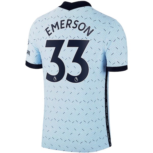 Camiseta Chelsea NO.33 Emerson 2ª 2020-2021 Azul